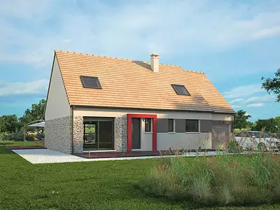 Maison neuve, 117 m²