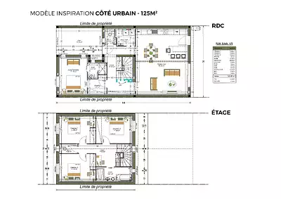 Maison neuve, 125 m²