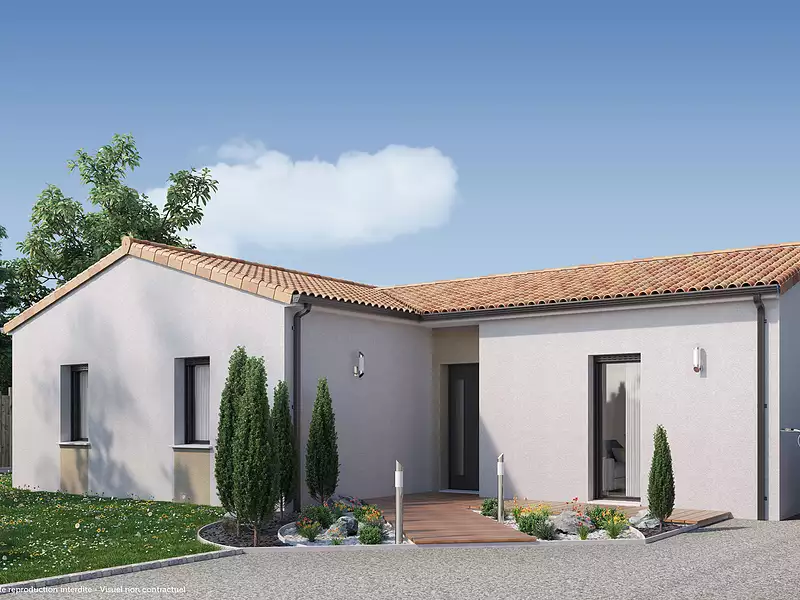 Maison neuve, 83 m² - Magescq (40140)