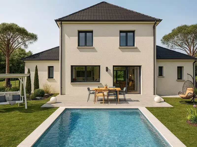 Maison neuve, 137 m² - Sainte-Solange (18220)