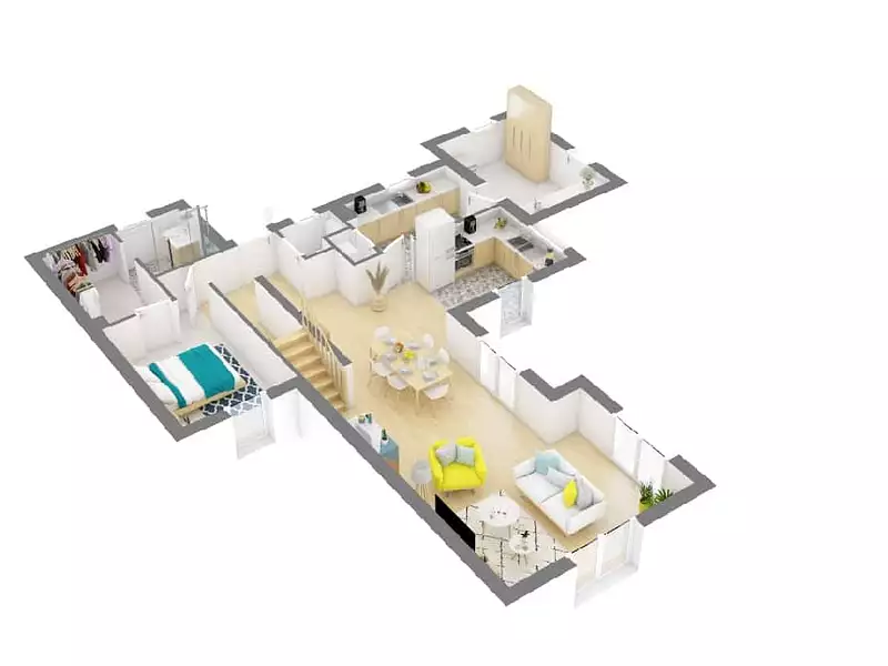 Maison neuve, 122 m² - La Guérinière (85680)