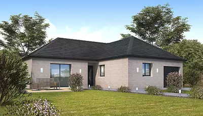 Maison neuve, 92,38 m²