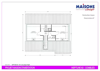 Maison neuve, 88 m²