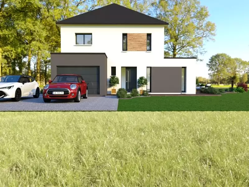 Maison neuve, 120 m² - Franqueville-Saint-Pierre (76520)