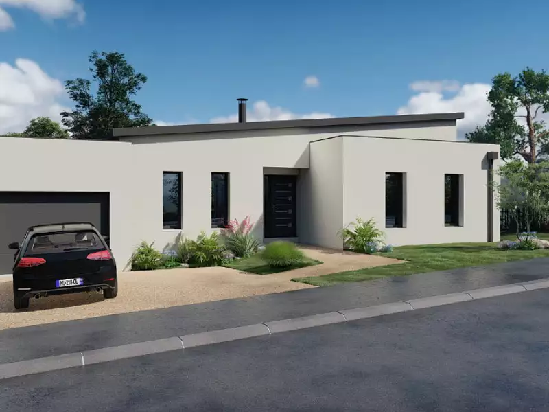 Maison neuve, 125 m² - Baugé-en-Anjou (49150)