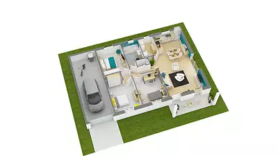 Maison neuve, 80 m²