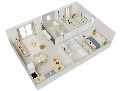 Maison neuve, 66 m²