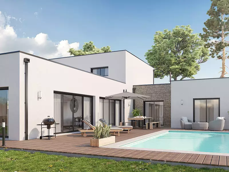 Maison neuve, 240 m² - Marcilly-sur-Vienne (37800)