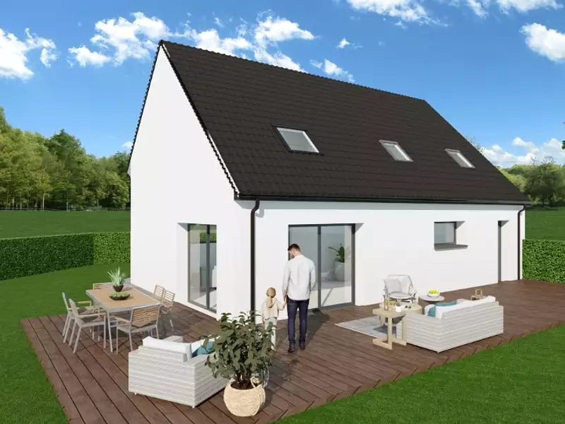 Maison neuve, 115 m² - Palluel (62860)