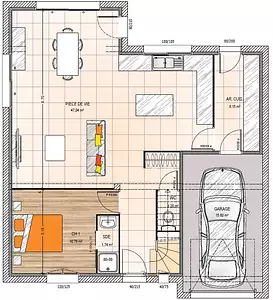 Maison neuve, 112 m²