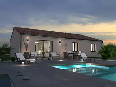 Maison neuve, 88 m²