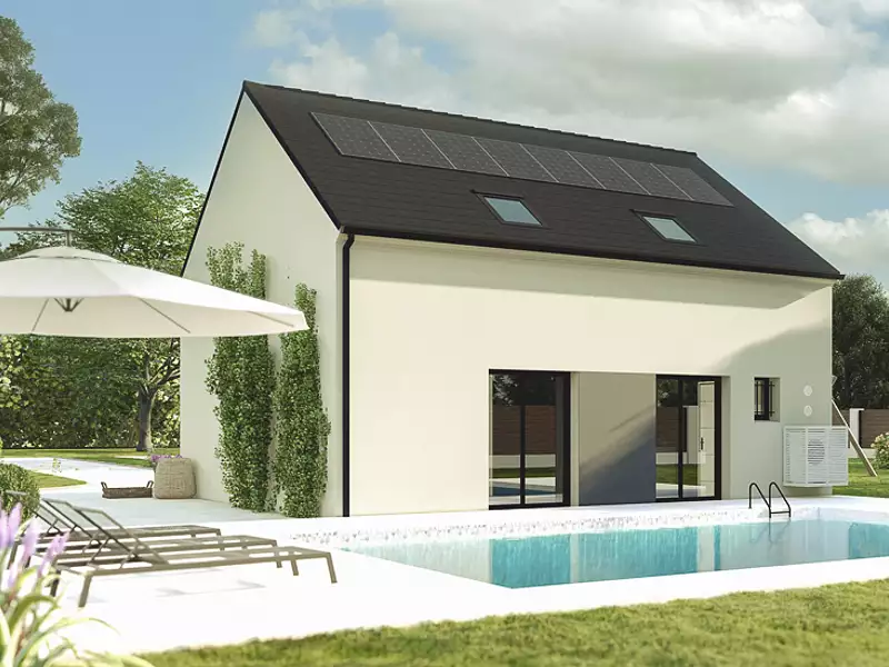 Maison neuve, 94 m² - Bouconvillers (60240)