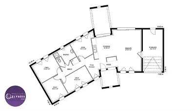 Maison neuve, 121 m²