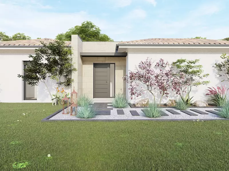 Maison neuve, 90 m² - Bonnetan (33370)