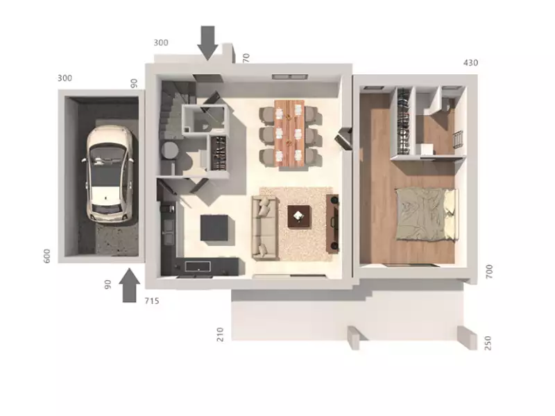 Maison neuve, 105 m² - Calvisson (30420)