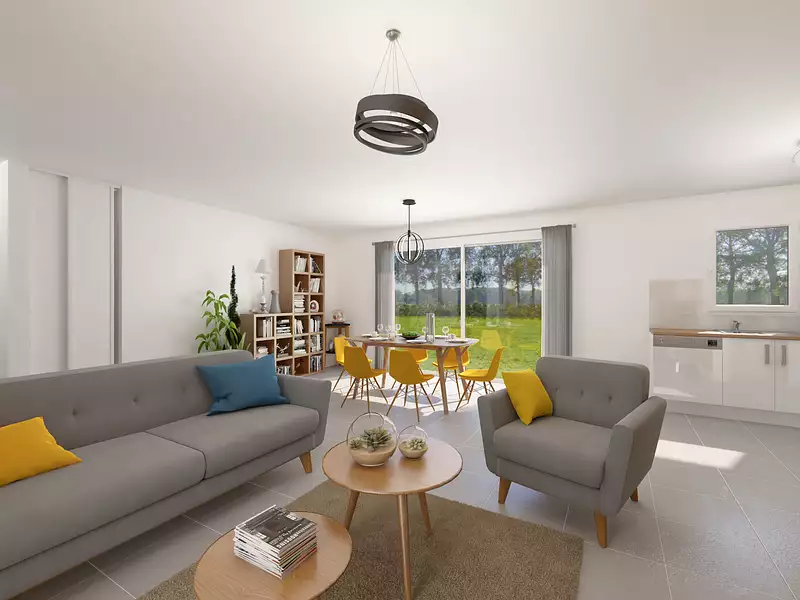 Maison neuve, 92 m² - Grand'Landes (85670)