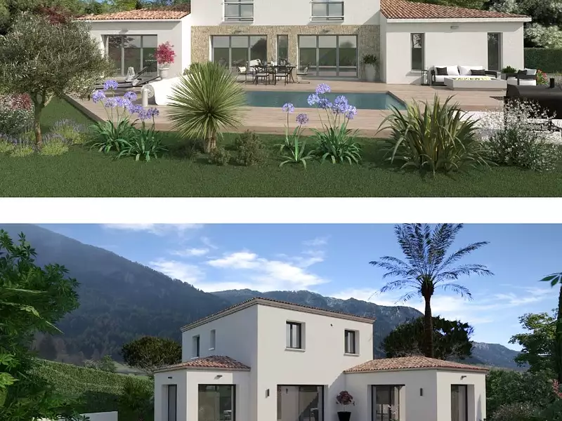 Maison neuve, 140 m² - Châteauneuf-Grasse (06740)