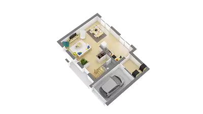 Maison neuve, 86,78 m²