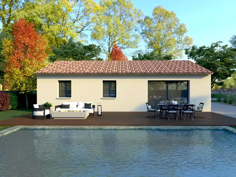 Maison neuve, 80 m² - Rocbaron (83136)