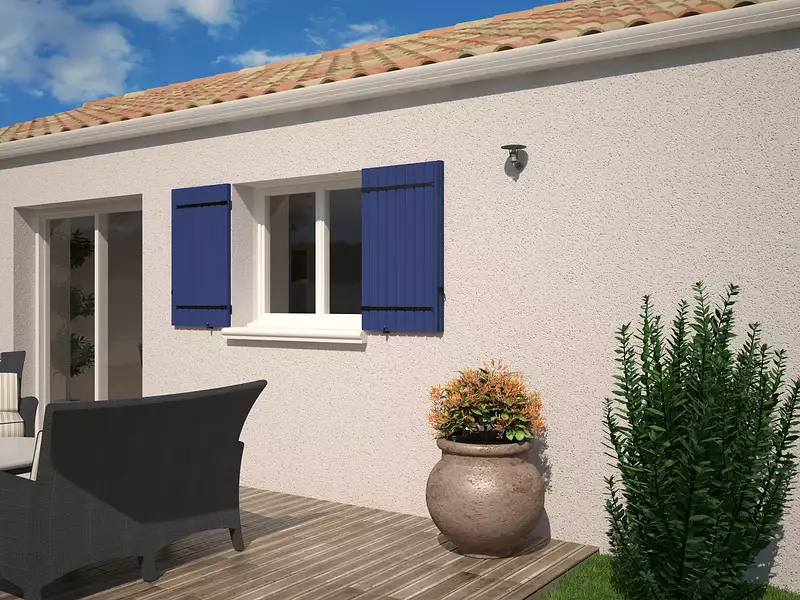 Maison neuve, 65 m² - Sainte-Foy (85150)