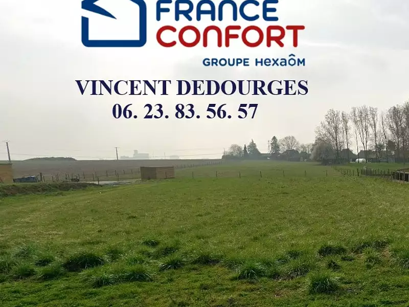 Terrain à bâtir, 1 296 m² - Ficheux (62173)