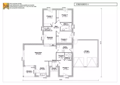 Maison neuve, 112 m²
