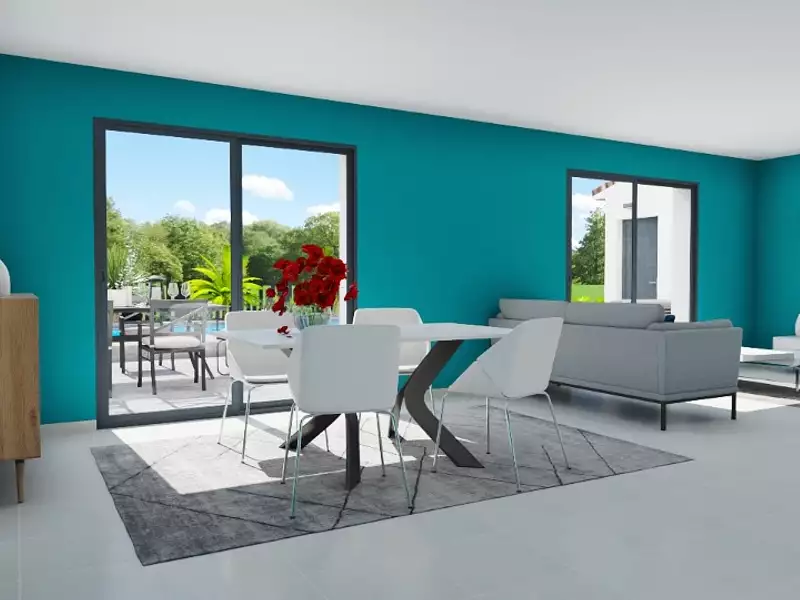 Maison neuve, 110 m² - Saint-Maurice-sur-Eygues (26110)