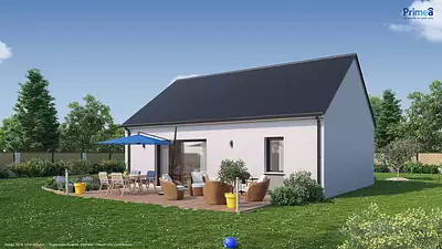 Maison neuve, 66 m²