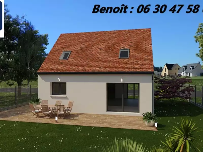 Maison neuve, 90 m² - Livry-sur-Seine (77000)