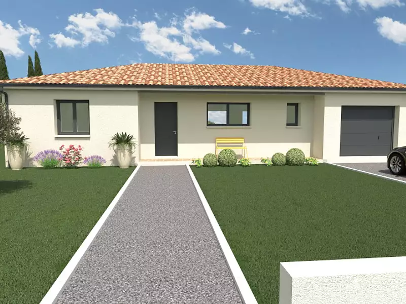 Maison neuve, 120 m² - Merville (31330)