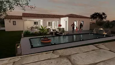 Maison neuve, 100 m²