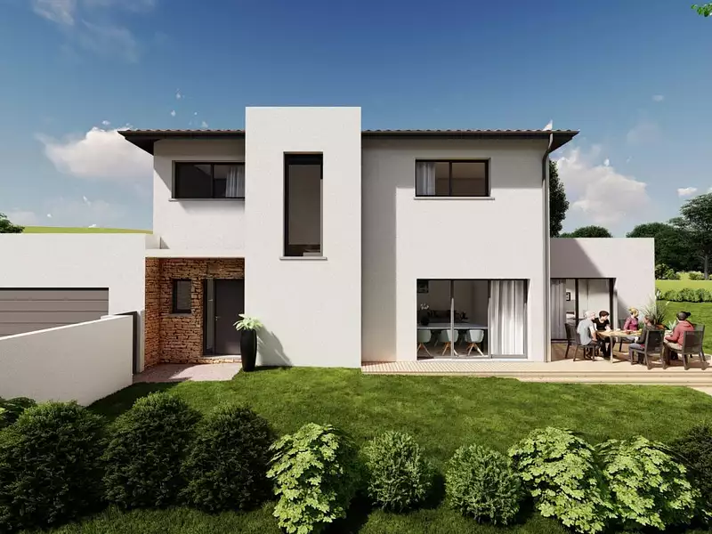Maison neuve, 140 m² - Liergues (69400)