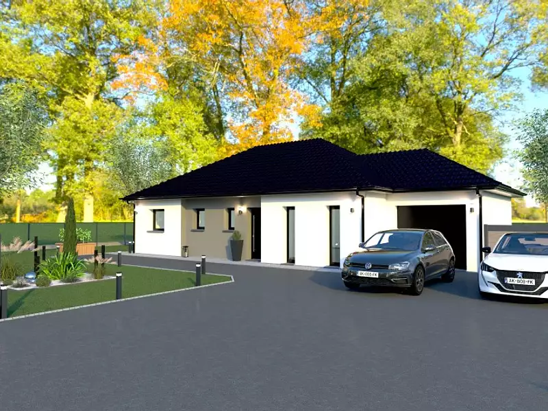 Maison neuve, 93 m² - Harnes (62440)