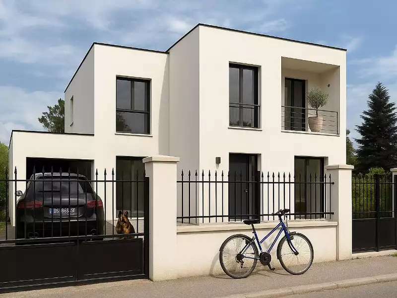 Maison neuve, 134 m² - Vaux-sur-Seine (78740)