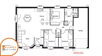 Maison neuve, 91 m²