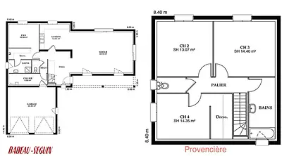 Maison neuve, 134 m²