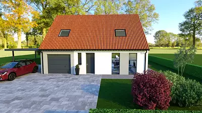 Maison neuve, 90 m²