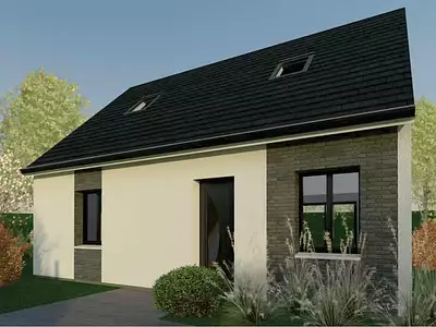 Maison neuve, 69,68 m²