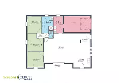 Maison neuve, 114 m²