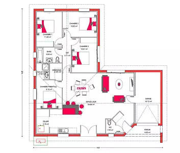 Maison neuve, 115 m²