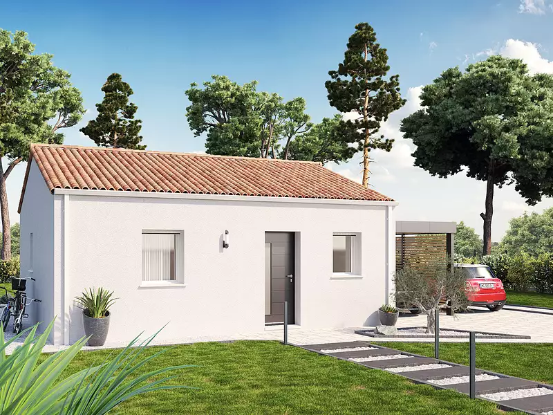 Maison neuve, 49 m² - Le Champ-Saint-Père (85540)