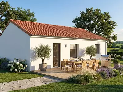 Maison neuve, 60 m²