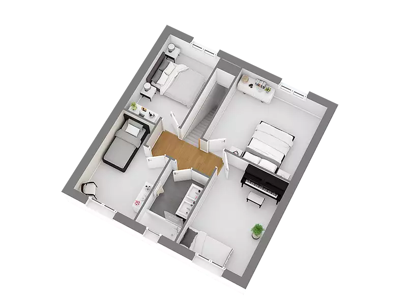 Maison neuve, 103,48 m² - Dreux (28100)