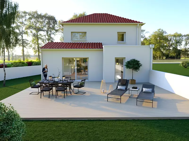 Maison neuve, 107 m² - Sainte-Pazanne (44680)