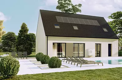 Maison neuve, 128 m²
