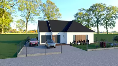 Maison neuve, 90 m²