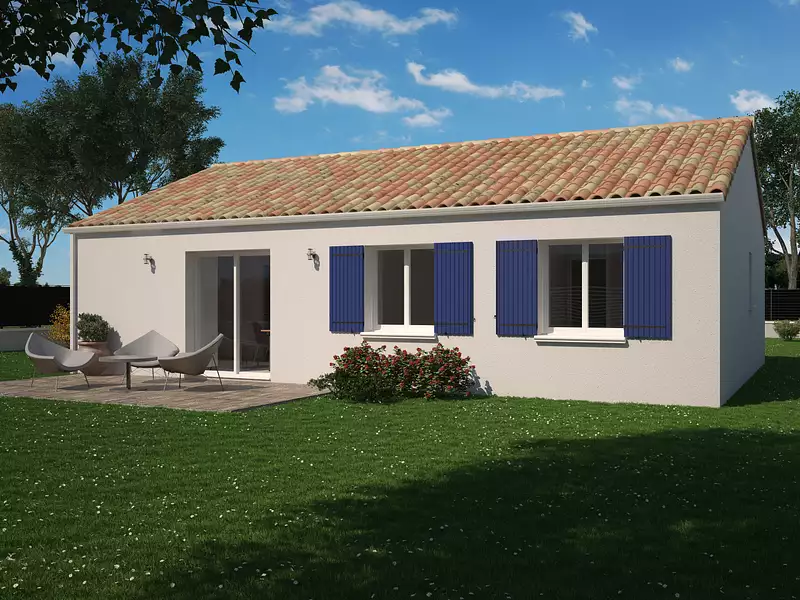 Maison neuve, 73 m² - Le Champ-Saint-Père (85540)