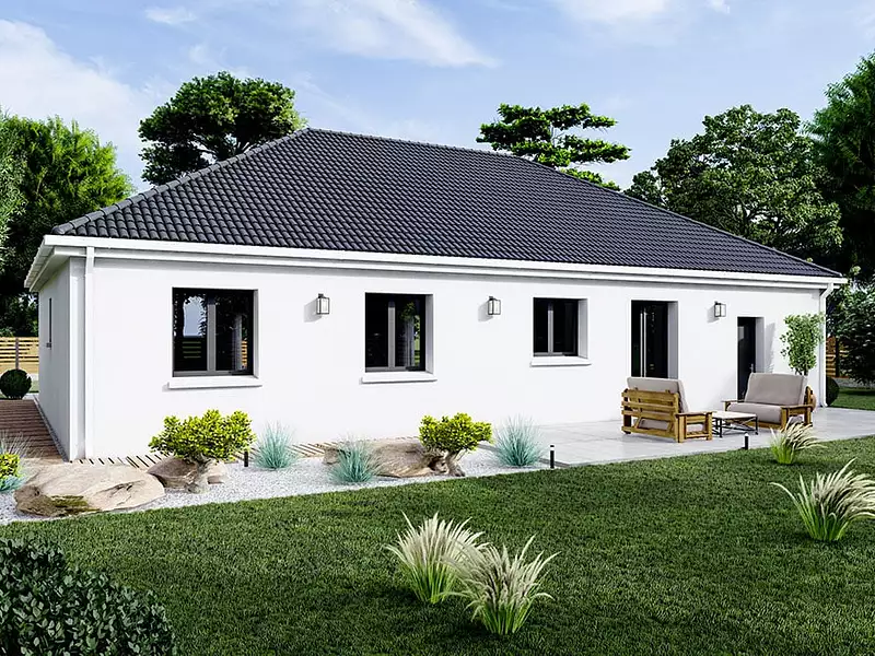 Maison neuve, 85 m² - Saint-Marcel (71380)