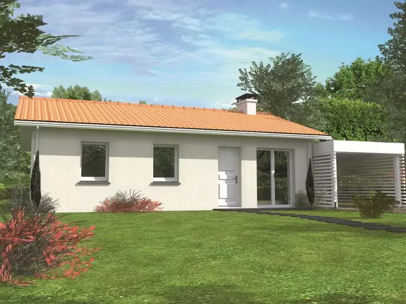 Maison neuve, 69 m² - Changé (72560)
