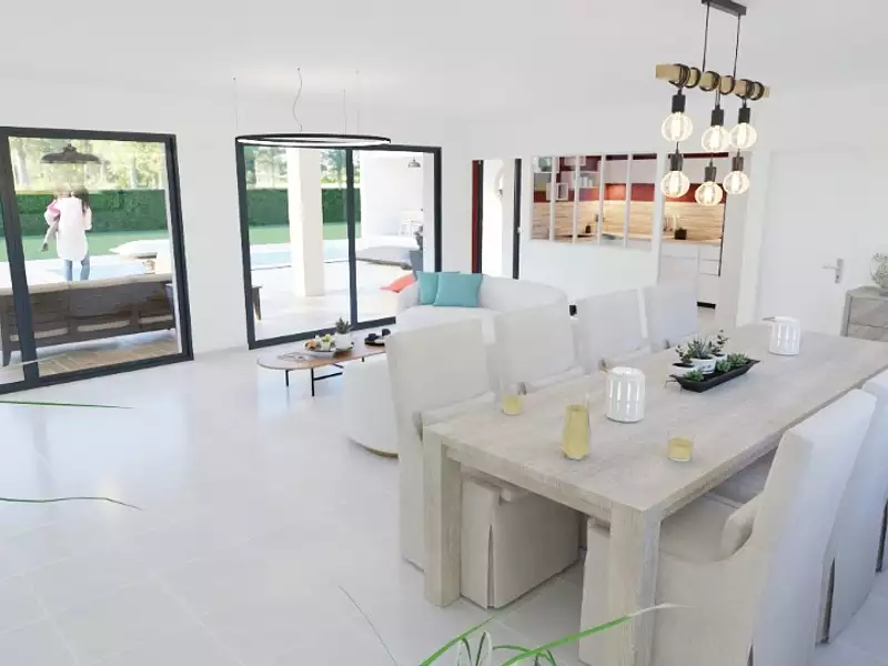 Maison neuve, 136 m² - Barjac (30430)